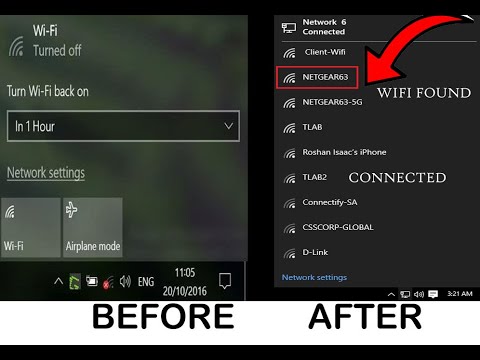How to Fix Windows Wifi Wont Turn ON - ( SOLVED) 100 Fix