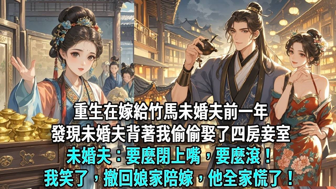 重生在嫁給竹馬未婚夫前一年，發現未婚夫背著我偷偷娶了四房妾室。未婚夫：要麼閉上嘴，要麼滾。我笑了，撤回娘家陪嫁，他全家慌了！