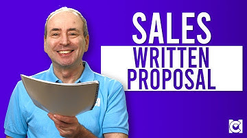 The 1-2-3 of a Successful Written Sales Proposal