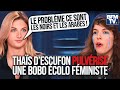 Thas descufon pulvrise une bobocolo fministe en plein direct sur bfmtv  elle dit les termes