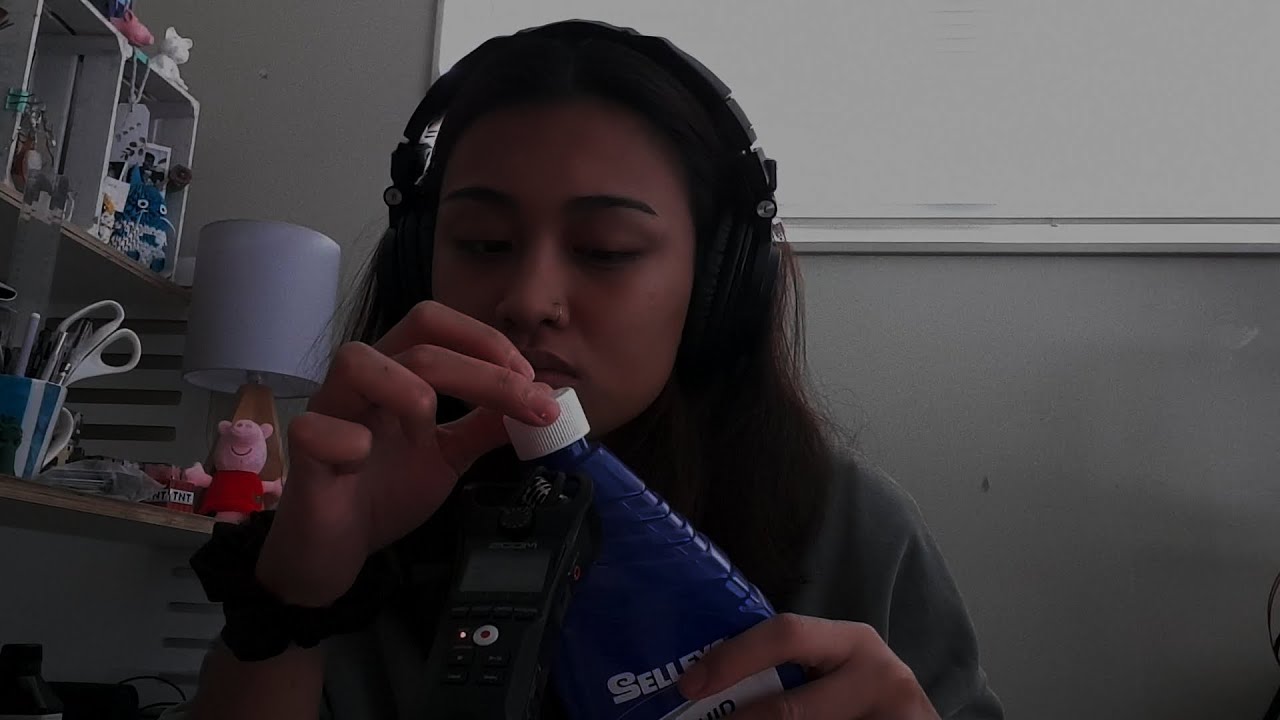 asmr serious lid sounds no talking or smiling 1 hour