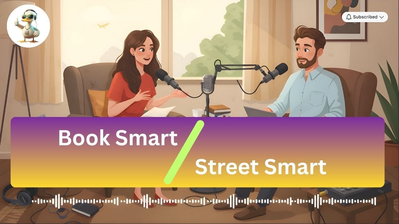 Book Smart vs Street Smart | Exam Room to Real Life | Classic English Talk