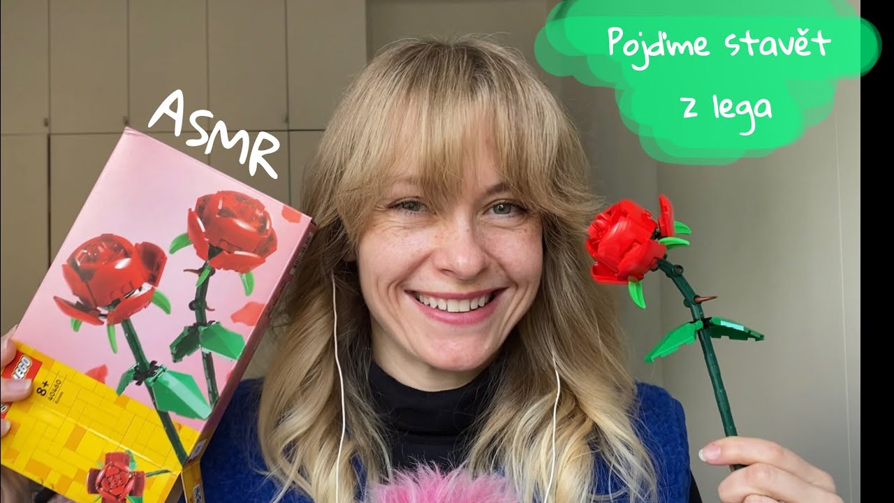 asmr cz ○○○ Postavíme lego růžičku