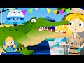 Educational Animal Videos For Toddlers |The Crocodile Visits Doctor Poppy On Safari | Learn Animals