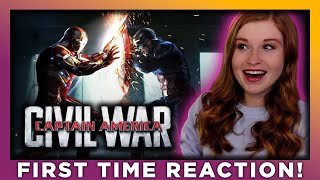 CAPTAIN AMERICA: CIVIL WAR  MOVIE REACTION  FIRST TIME WATCHING