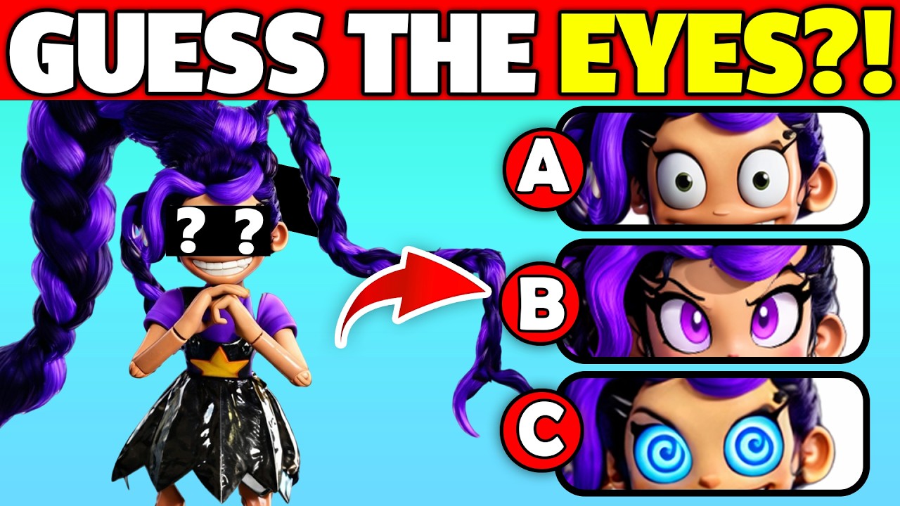 ✨Poppy Playtime Chapter 5 Body Parts Quiz + Illusion quiz + Their Favorite Snacks & More! | Poppy