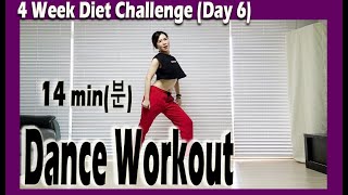 [4 Week Diet Challenge] Day 6-2 | 14 minute Dance Diet Workout | 14분 댄스다이어트 | 홈트| Sunny Funny Zumba
