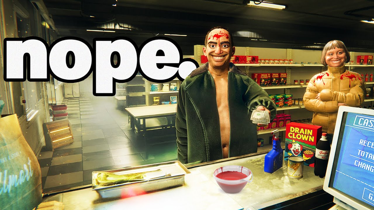 Don't Trust The CUSTOMERS In This HORROR GAME…