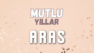 Doğum Günün Kutlu Olsun Aras İyiki Doğdun Aras