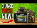 Nikon d3200 best photo settings for beginners  complete photography settings guide