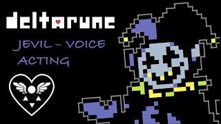 Deltarune | Jevil Voice Acting | {REMASTERED}