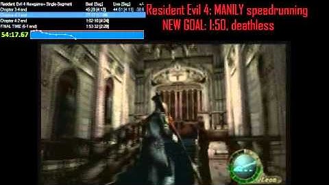 Resident Evil 4 Live Speedrun: 1:51:47 (!!New Personal Best!!)