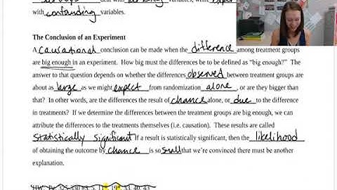 3.12B Experiments, Blinding, Control, and Confounding Variables