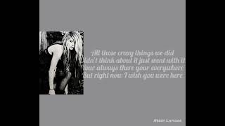 August x Wish you were here MASHUP (Lyrics)