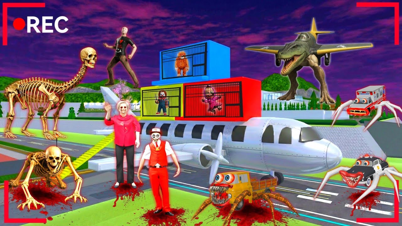 Yuta Mio Buat Penjara Pesawat Warna Warni Paling Aman Dari Serangan Monster Anomali Di Kota Sakura 😱