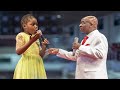 Bishop david oyedepo reacts to the eight year old girls speech that touched many parents