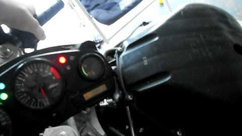 2000 CBR600F4 Idle Problems