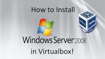 Windows Server 2008 R2 - Installation in Virtualbox