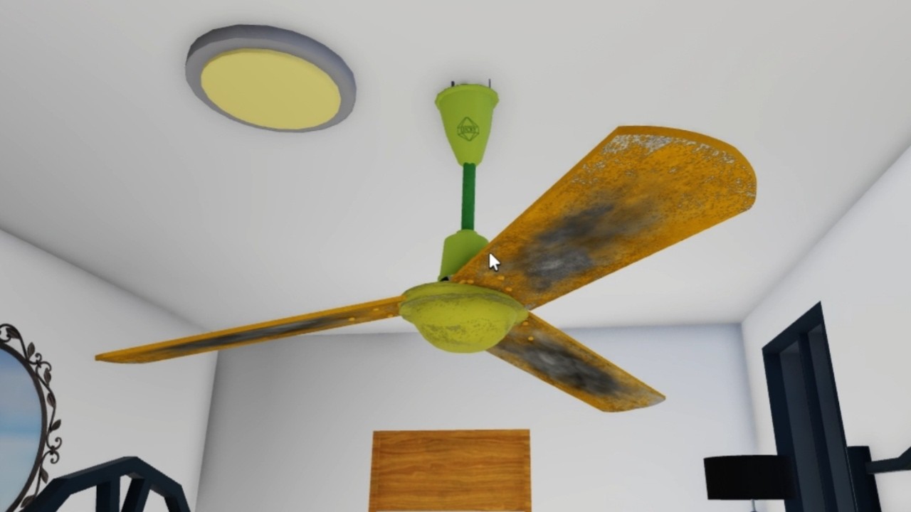 Rusty Ceiling Fan Wobbles Dangerously! FIX IT NOW!
