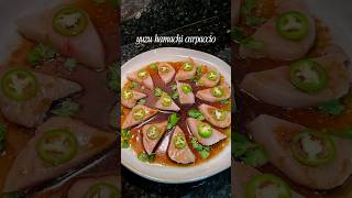 Yuzu Hamachi Carpaccio Recipe