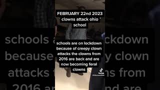feb 22 2023 clown attack in ohio school