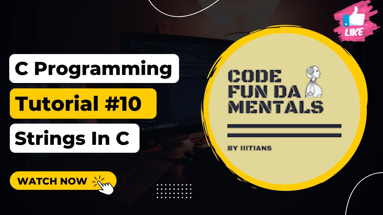 Strings in C || C Language Tutorial For Beginners (Hindi) || Code Fun ...