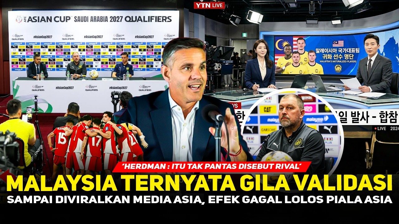 BELUM LOLOS SUDAH UMBAR TARGET❗️Malaysia langsung ditampar Media Korea, Mimpi ke Piala Asia terkubur