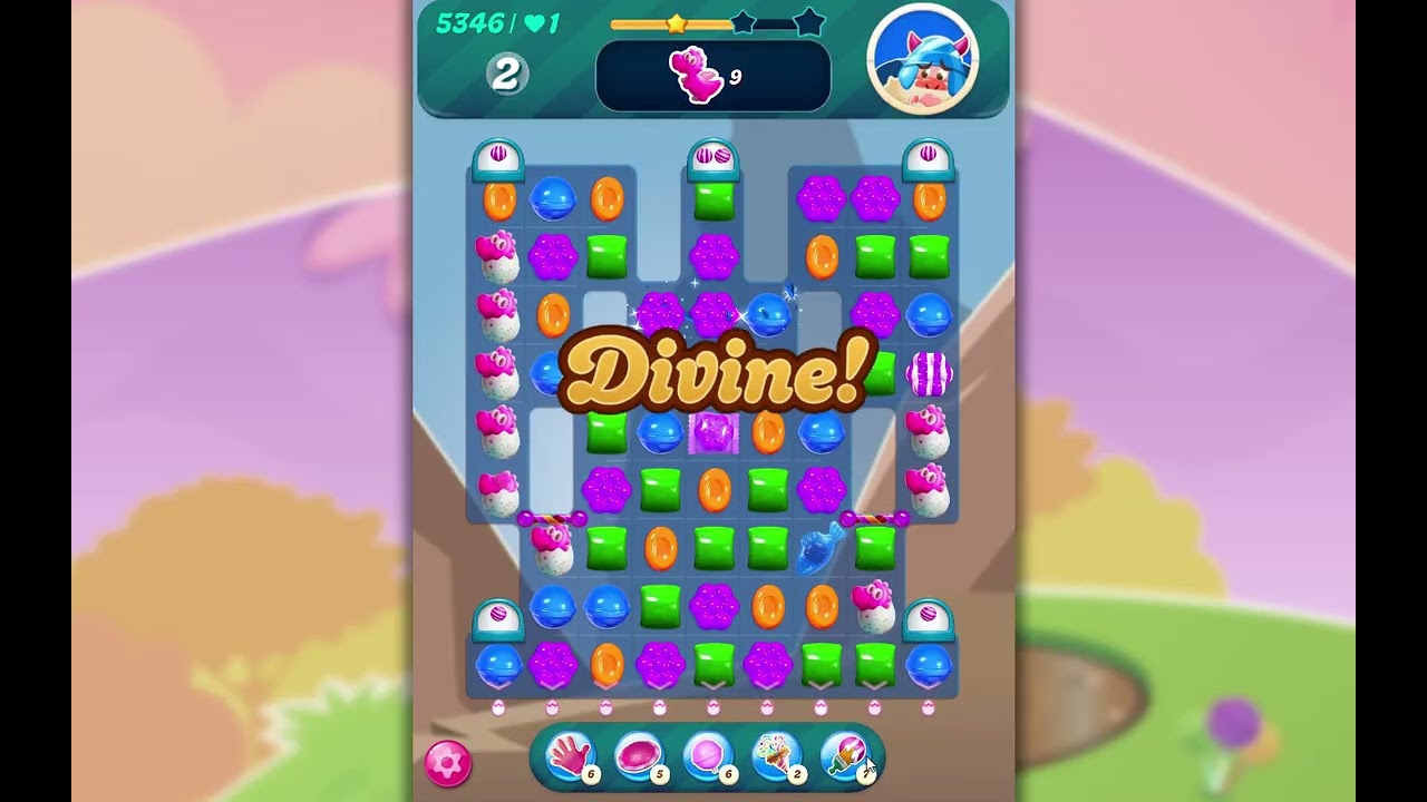 Candy Crush Saga Level 5346 - YouTube