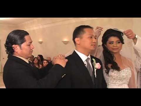 Vail, LWedding serviceso & Arras Ceremonies at a Catholic Philippine Wedding