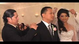 Vail, Lasso & Arras Ceremonies at a Catholic Philippine Wedding