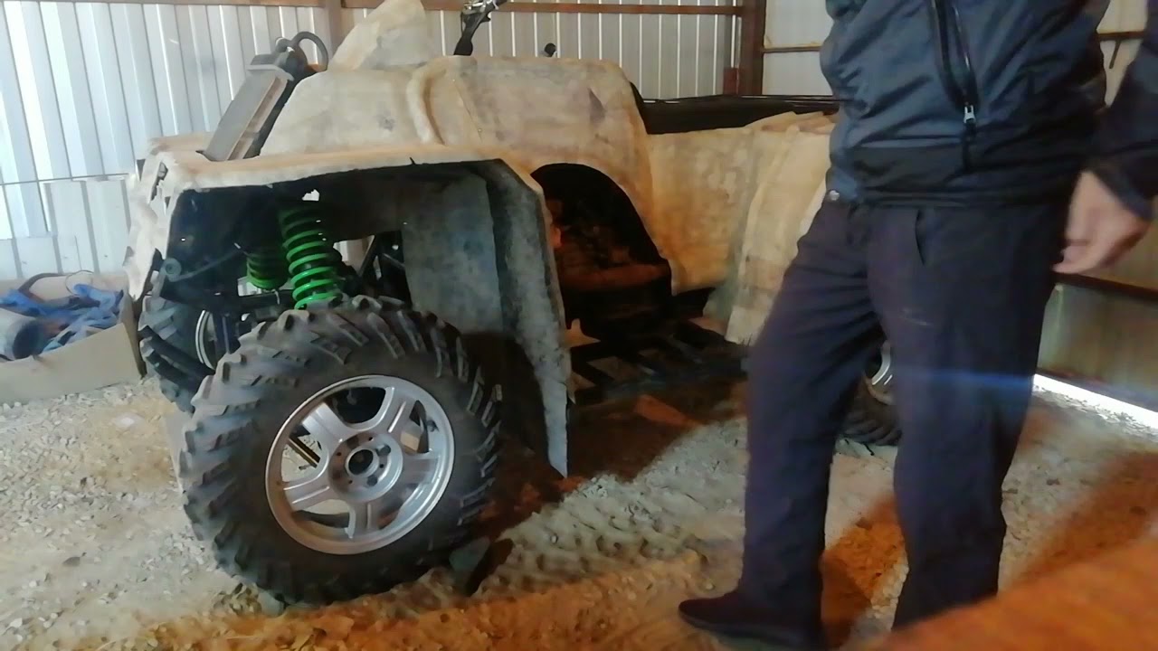Самодельный квадроцикл с акпп