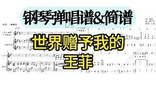 世界贈予我的 (彈唱伴奏譜) - 王菲