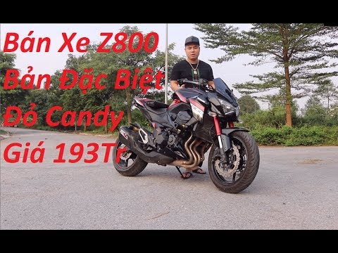 Video Bán Xe Z800 Bản Đặc Biệt Đỏ Candy 2016 | Giá 193trieu... - youtube