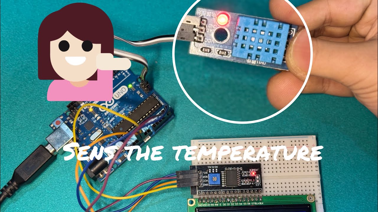 Temperature sensor project with Arduino uno 🔥🔥🔥🔥 - YouTube