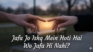 Jafa Aur Sitam-e-Ishq | Classic Love Poetry | Ruknoddin Shaikh | Deep Shayari screenshot 5