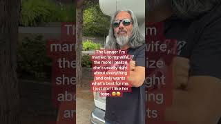 The Longer I’m married #funny #over50 #couple #comedy