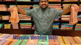 Mappilai Unique Wedding Vesti Collection #groom #wedding
