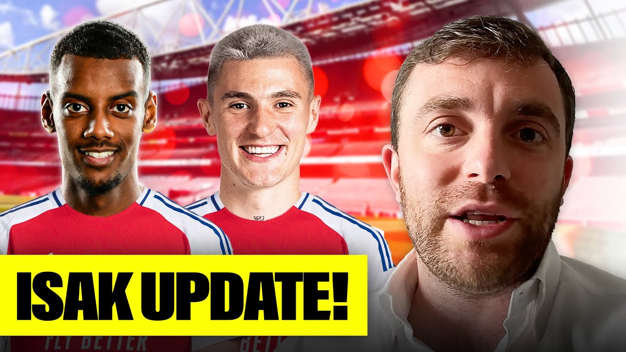 ISAK TO ARSENAL? Fabrizio Romano REVEALS Update On Isak! - YouTube