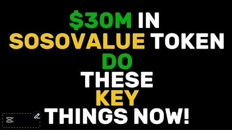 Do these on SOSOVALUE to be Eligible