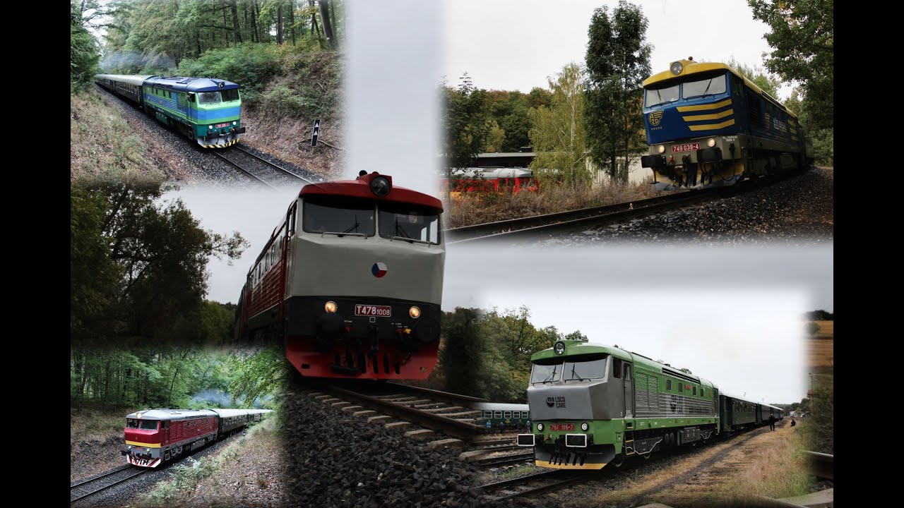 sraz lokomotiv ř. T478.1, T478.2 Lužná u Rakovníka 2023
