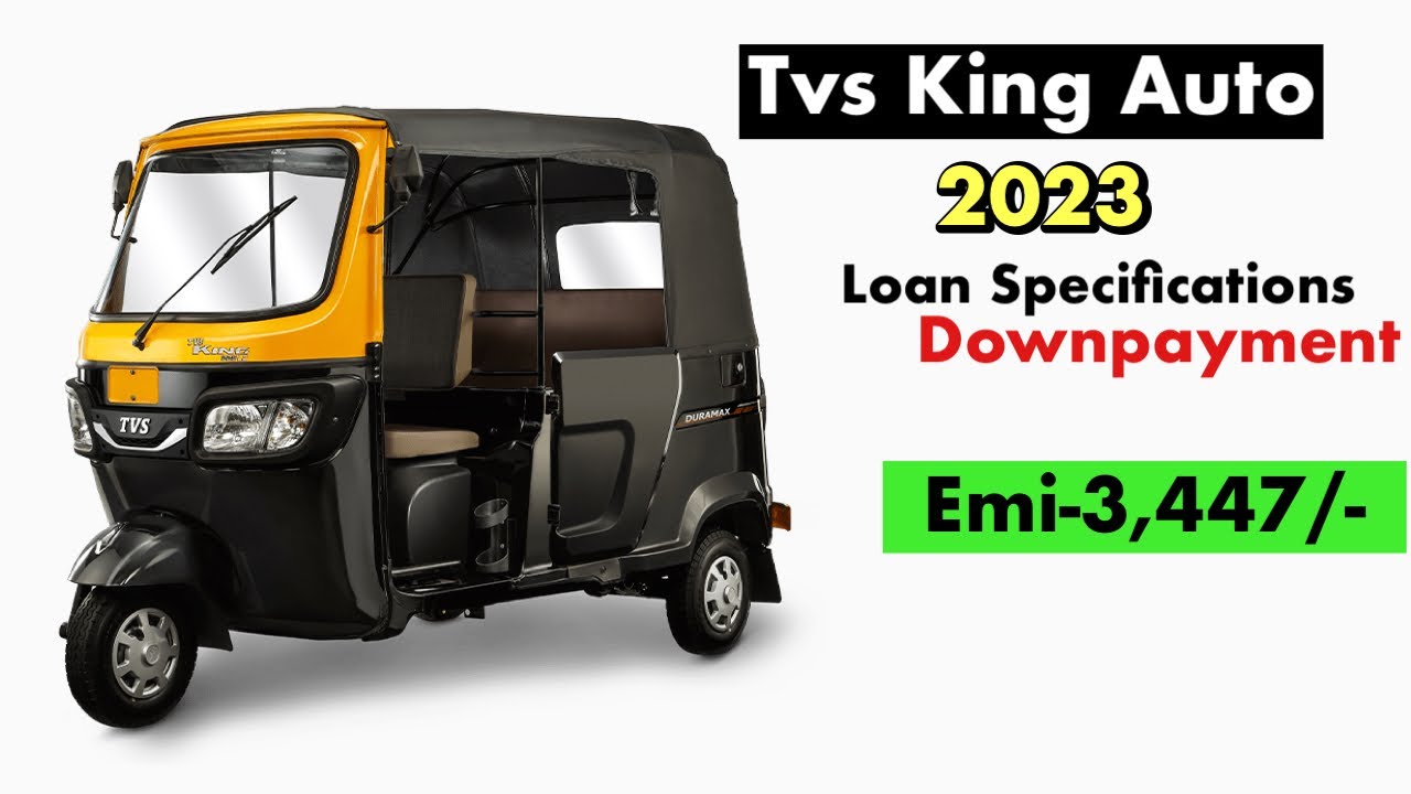 Tvs King Auto 2023 New Price & loan Specification OnRoad price emi,loan