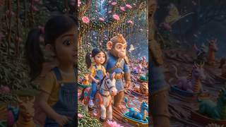 ​Lakdi Ki Kathi Part 2 |The Magic Race #youtubeshorts #viralvideo #viral #video #ai #the Monty monk