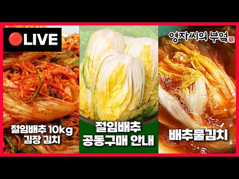 , 절임배추활용 물김치] <strong>241110</strong>(일)