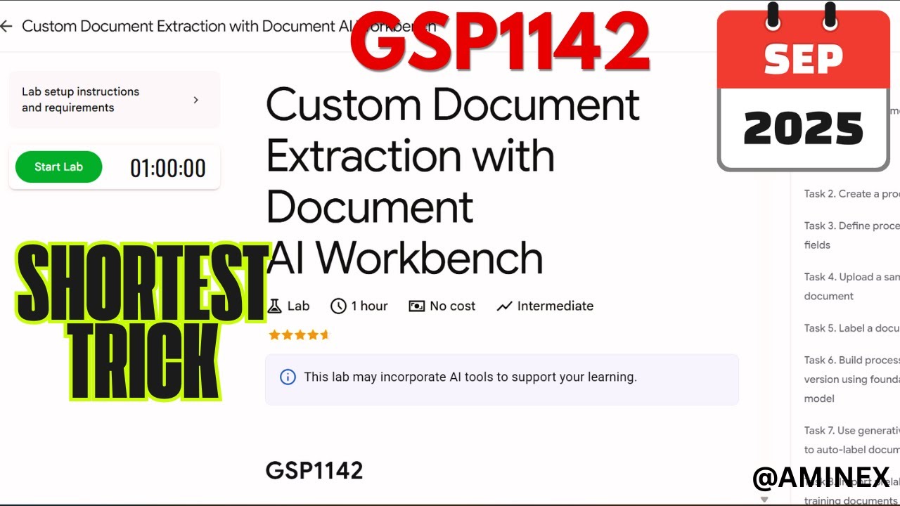 [NEW 2025] Custom Document Extraction with Document AI Workbench | # ...
