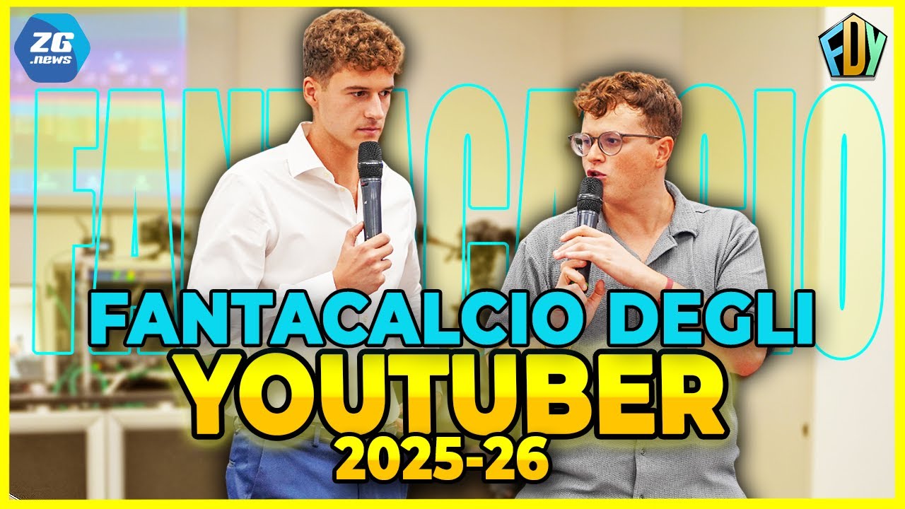 ASTA DEL FANTACALCIO DEGLI YOUTUBER 2025-26!