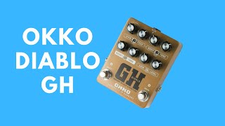 OKKO DIABLO GH Gregor Hilden Signature Overdrive/Boost (NO TALKING