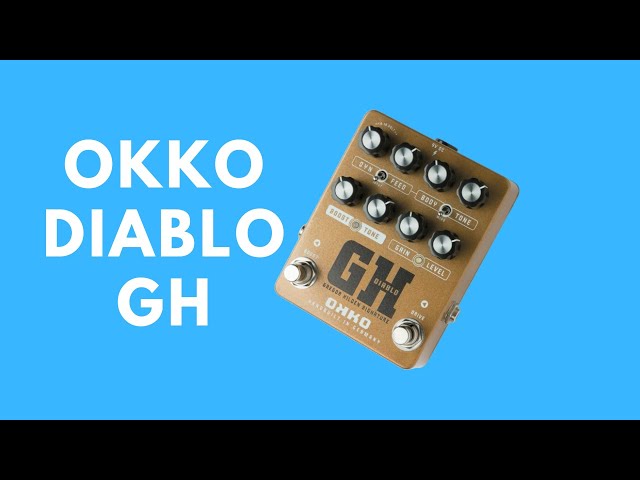 OKKO DIABLO GH Gregor Hilden Signature Overdrive/Boost (NO TALKING