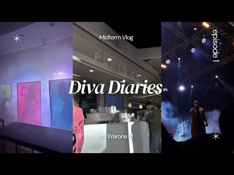 DIVA DIARIES ep.1 - drama practice, shopping and going to a festival for the first time 