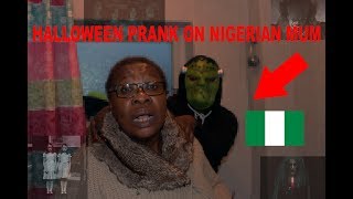 HALLOWEEN PRANK ON AFRICAN MUM *EXTREME*