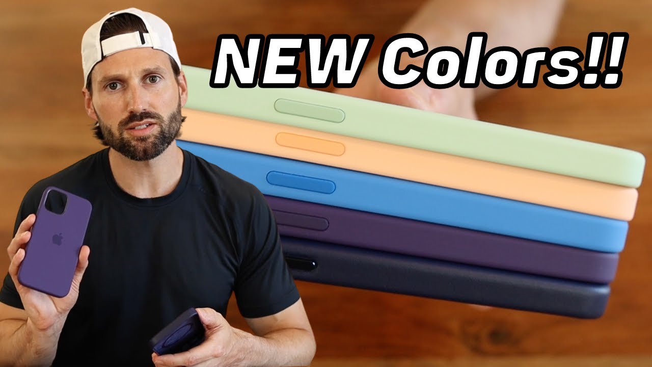 iPhone 12 and iPhone 12 Pro LEATHER and SILICONE Case REVIEW (NEW COLORS!!)